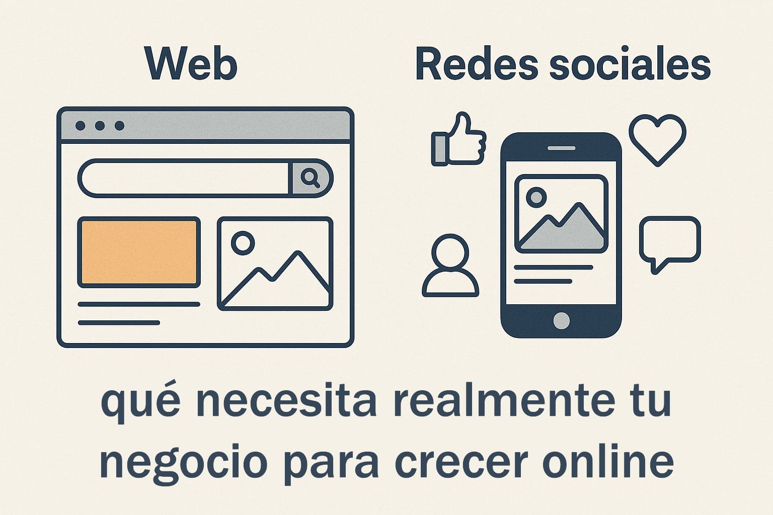 qué necesita realmente tu negocio para crecer online